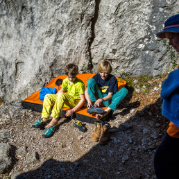 Bouldern in Passo San Giovanni