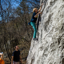 Bouldern in Passo San Giovanni