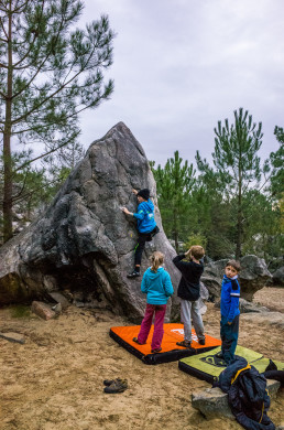 Bouldern Fontainebleau Rocher Fin