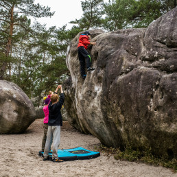 Bouldern Fontainebleau Elephant