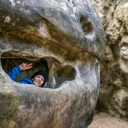 Bouldern Fontainebleau Elephant