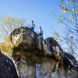 Bouldern Fontainebleau Cul de Chien