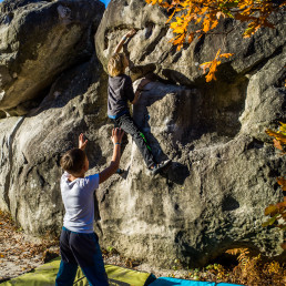 Bouldern Fontainebleau Cul de Chien