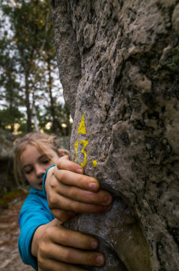 Bouldern Fontainebleau Rocher Fin