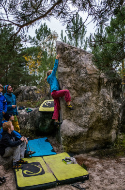 Bouldern Fontainebleau Rocher Fin