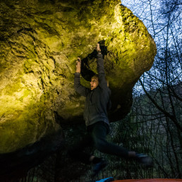 Bouldern Intensivstation Frankenjura