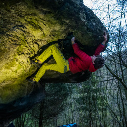 Bouldern Intensivstation Frankenjura