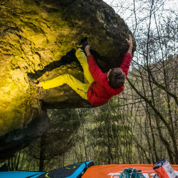 Bouldern Intensivstation Frankenjura