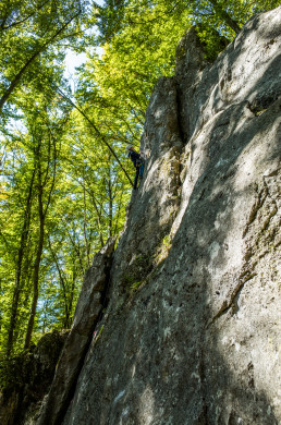 Klettern Altmühltal Konstein Aicha