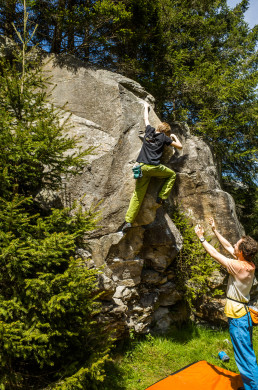 Bouldern Kaseler Alm Zillertal Jerry Moffat Edelweiß