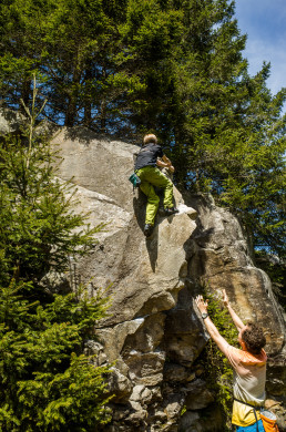 Bouldern Kaseler Alm Zillertal Jerry Moffat Edelweiß