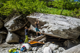 Bouldern Zemmschlucht Zillertal