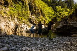 Bouldern Zemmschlucht Zillertal