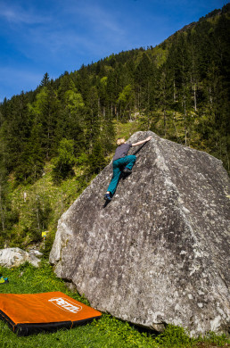 Bouldern Kaseler Alm Zillertal