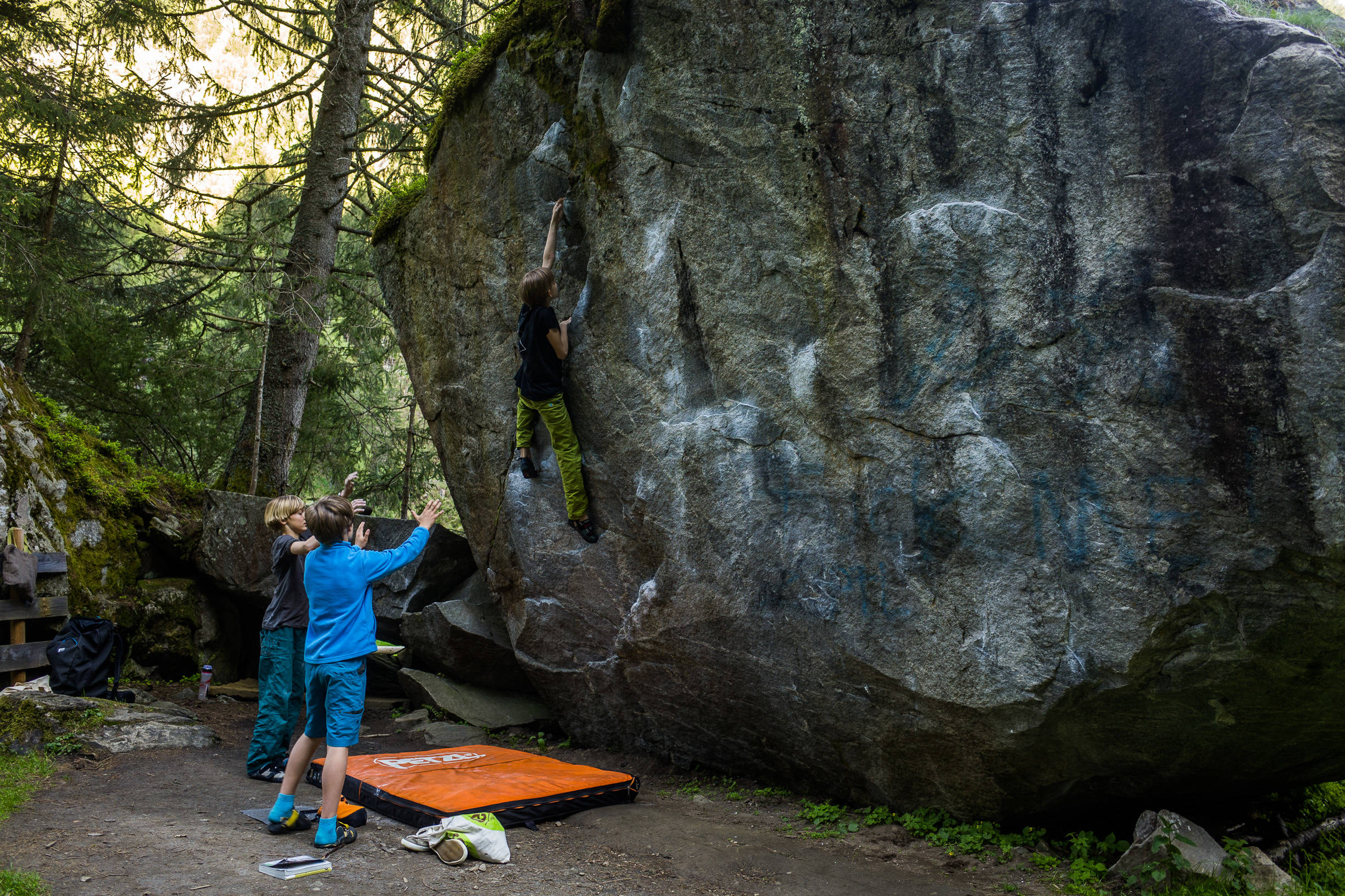 Bouldern Kaseler Alm Zillertal