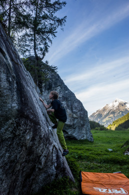Bouldern Kaseler Alm Zillertal