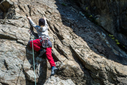 Klettern Ötztal Tumpen Engelswand
