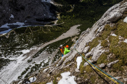 Alpinklettern Dammkar Karwendel Predigtstuhl Südwestpfeiler