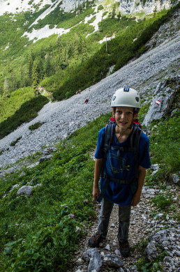 Klettern Vorderkaiserfeldenhütte Steingrubenschneid