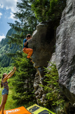 Bouldern Kaseler Alm Zillertal Jerry Moffat Edelweiß