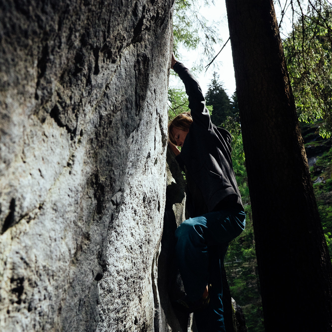 Bouldern im Magic Wood