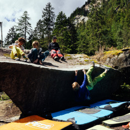 Bouldern im Magic Wood