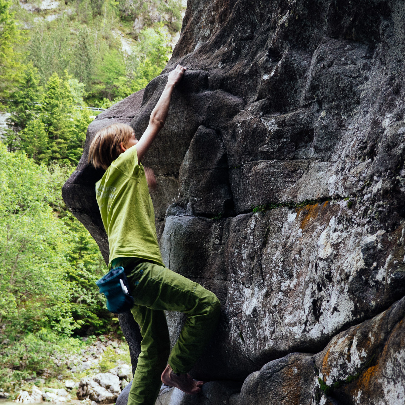Bouldern im Magic Wood
