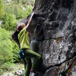 Bouldern im Magic Wood