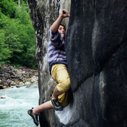 Bouldern im Magic Wood