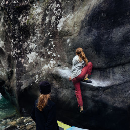 Bouldern im Magic Wood