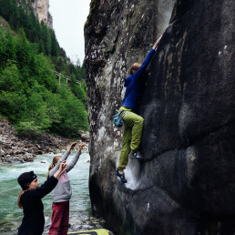 Bouldern im Magic Wood