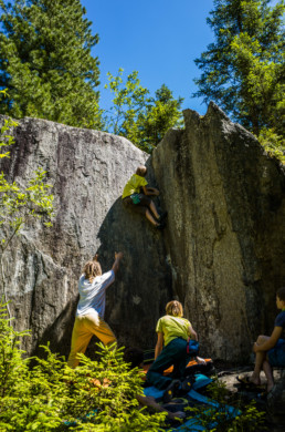 Bouldern im Sundergrund Soon Forgotten