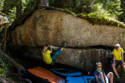 Bouldern im Sundergrund Gartenzwerg