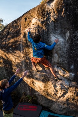 Bouldern Apremont Fontainebleau