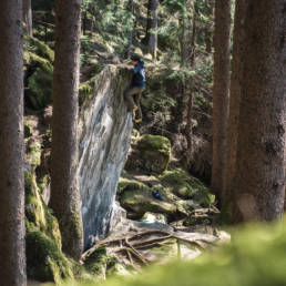 Bouldern Ginzling Yellow Submarine