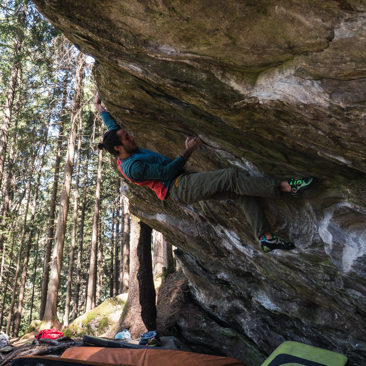 Bouldern Ginzling Links ausn