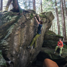 Bouldern Ginzling Scharfes Loch