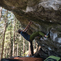 Bouldern Ginzling Links ausn