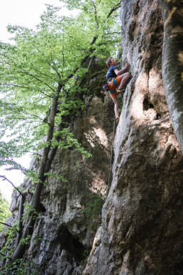 Klettern Altmühltal Märchenturm