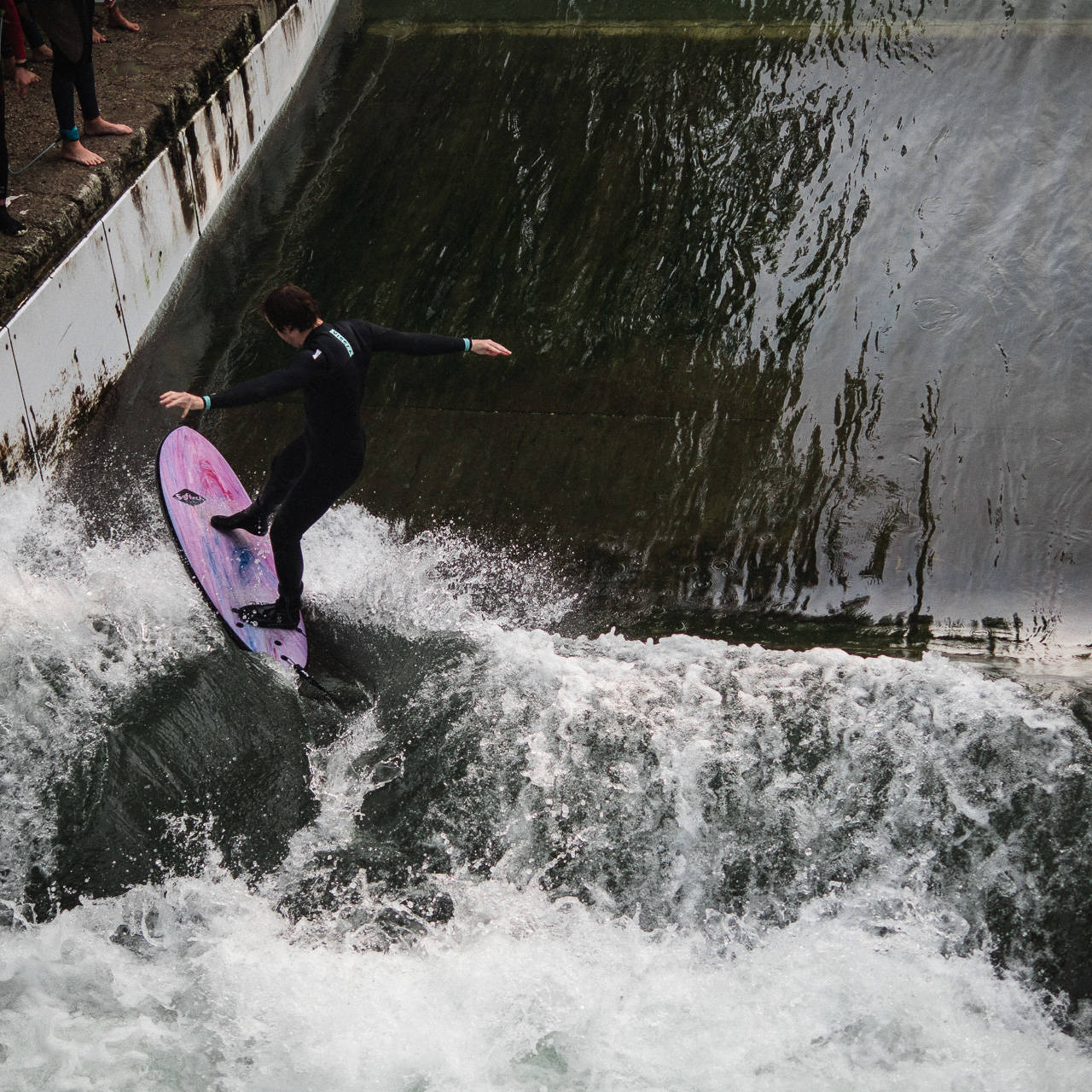 Surfen München Floßlände