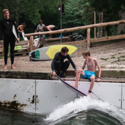 Surfen München Floßlände