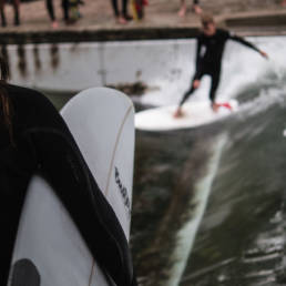 Surfen München Floßlände