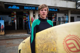 Surfing Zarautz