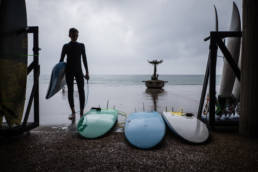 Surfing Zarautz