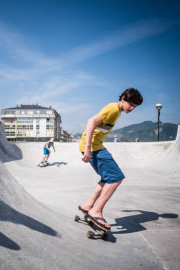 Surfing Zarautz