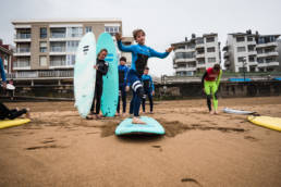 Surfing Zarautz