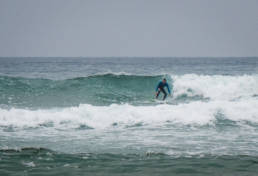 Surfing Zarautz