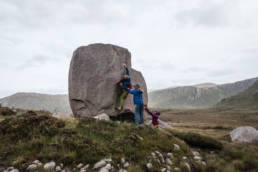Irland Bouldern Polldoo Glen