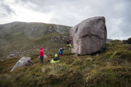 Irland Bouldern Polldoo Glen