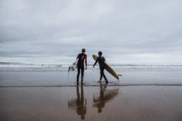 Irland Strandhill Surfen